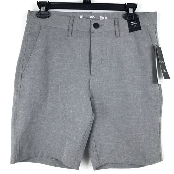 NEW RVCA Gray Dual Purpose Shorts/ Swim - Picture 1 of 12